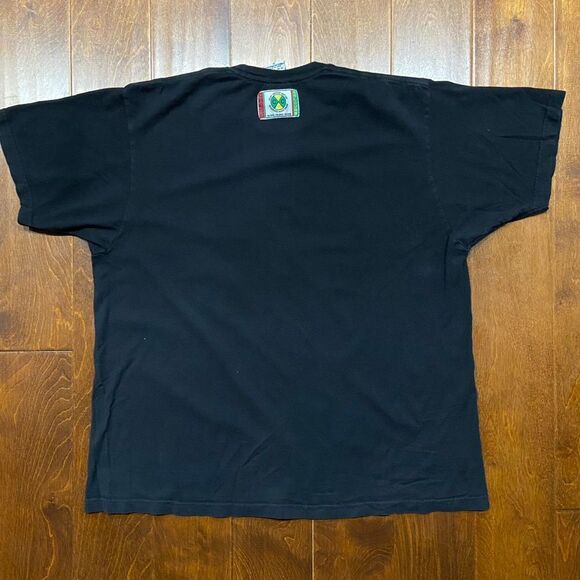 Cross Colours Vintage TLC 92' Hip Hop Rap Tee Black Shirt Mens Size Extra Large - Picture 4 of 8